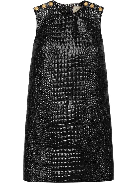 gucci crocodile print dress|4 Animal Prints To Rock This Fall .